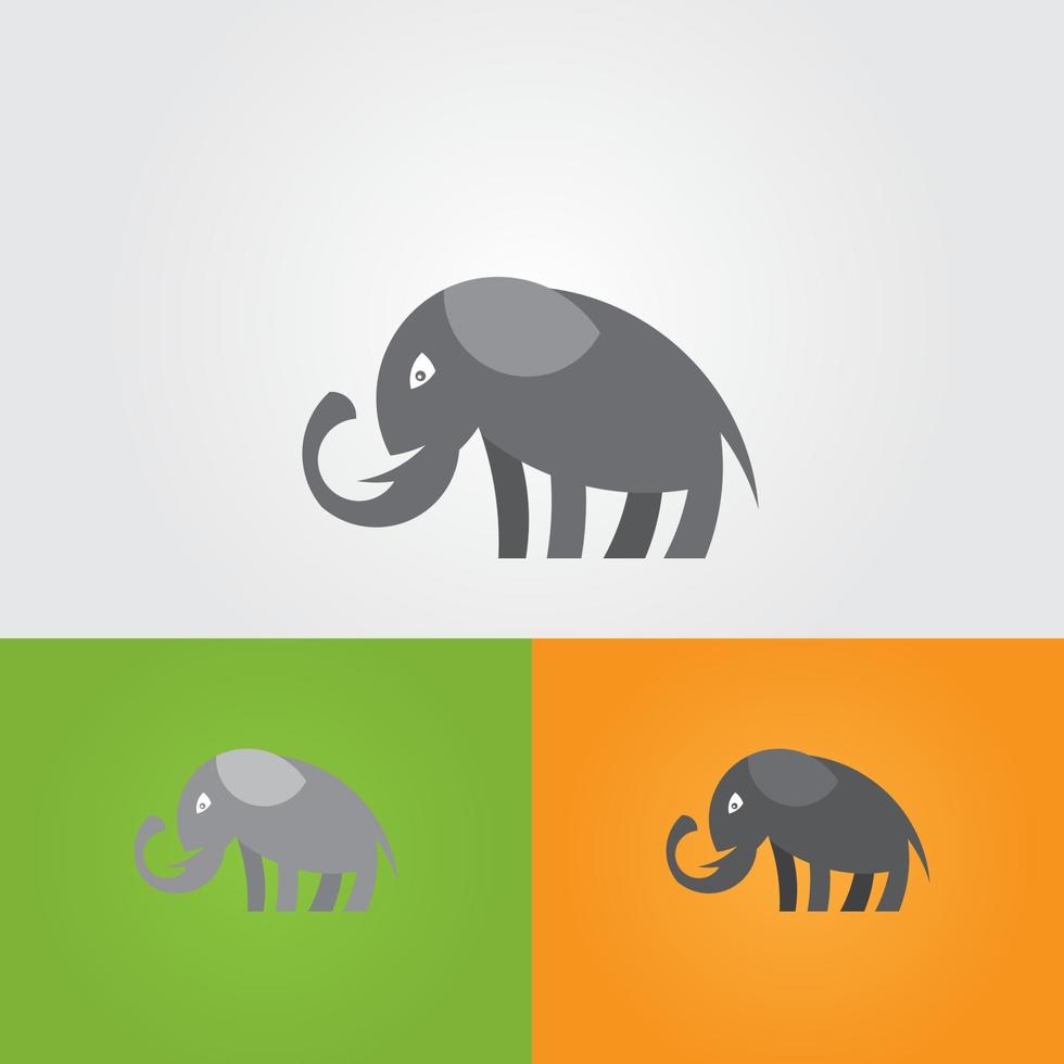 Elephant Iconic Vector Logo Design