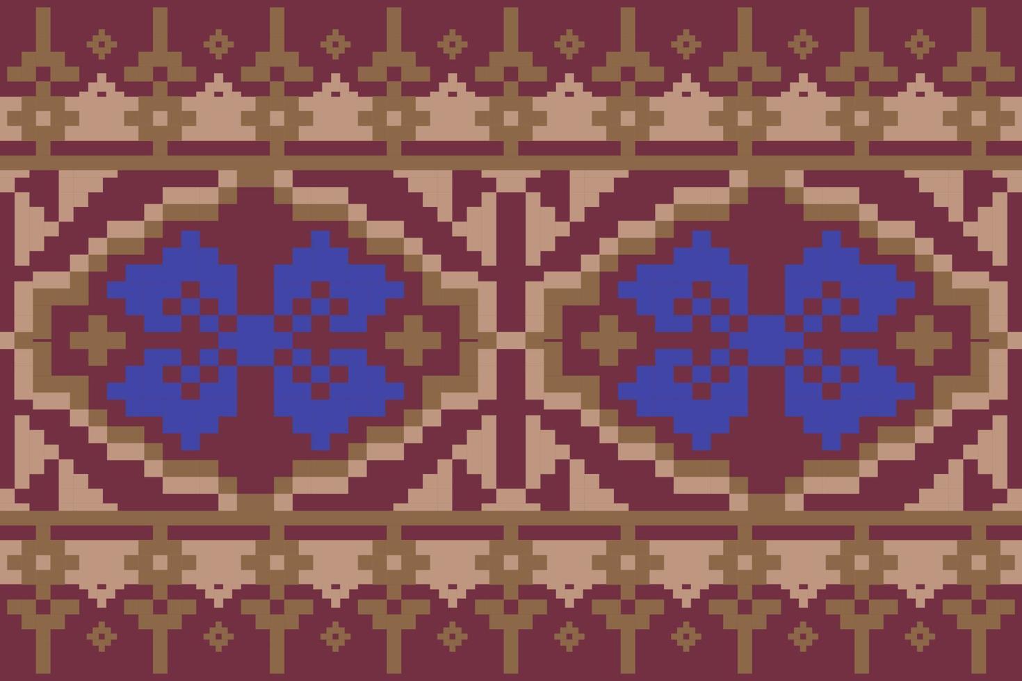 Abstract design with beautiful pixelated geometric shapes. vector