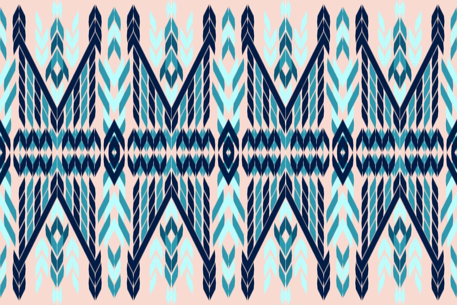 Abstract design with geometric shapes interspersed with beautiful retro fabric patterns. vector
