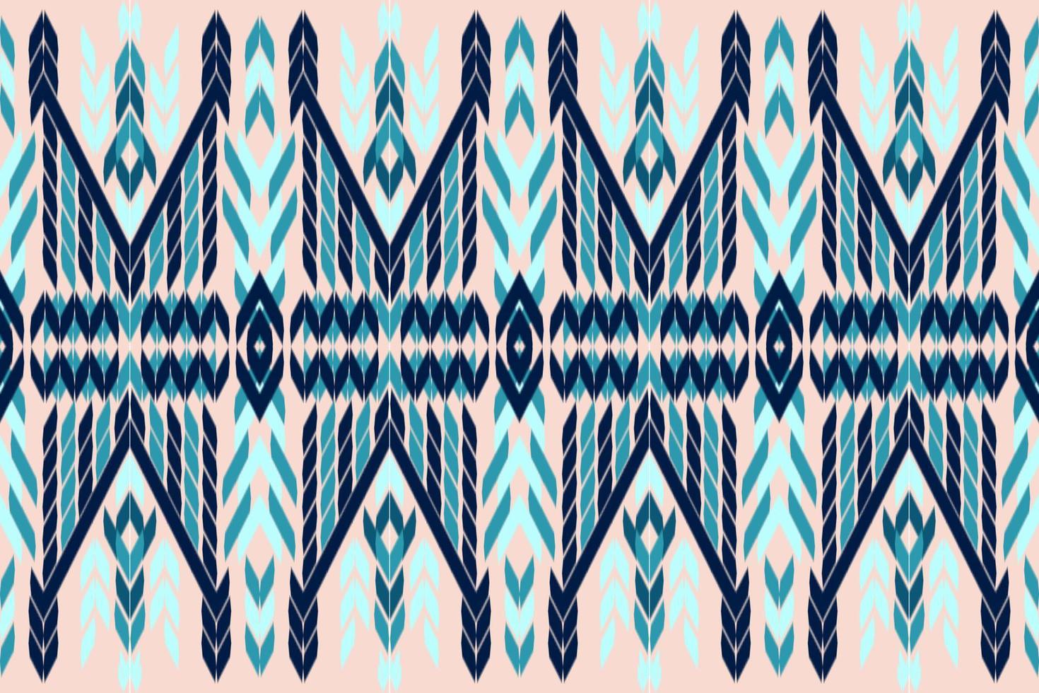 Abstract design with geometric shapes interspersed with beautiful retro fabric patterns. vector