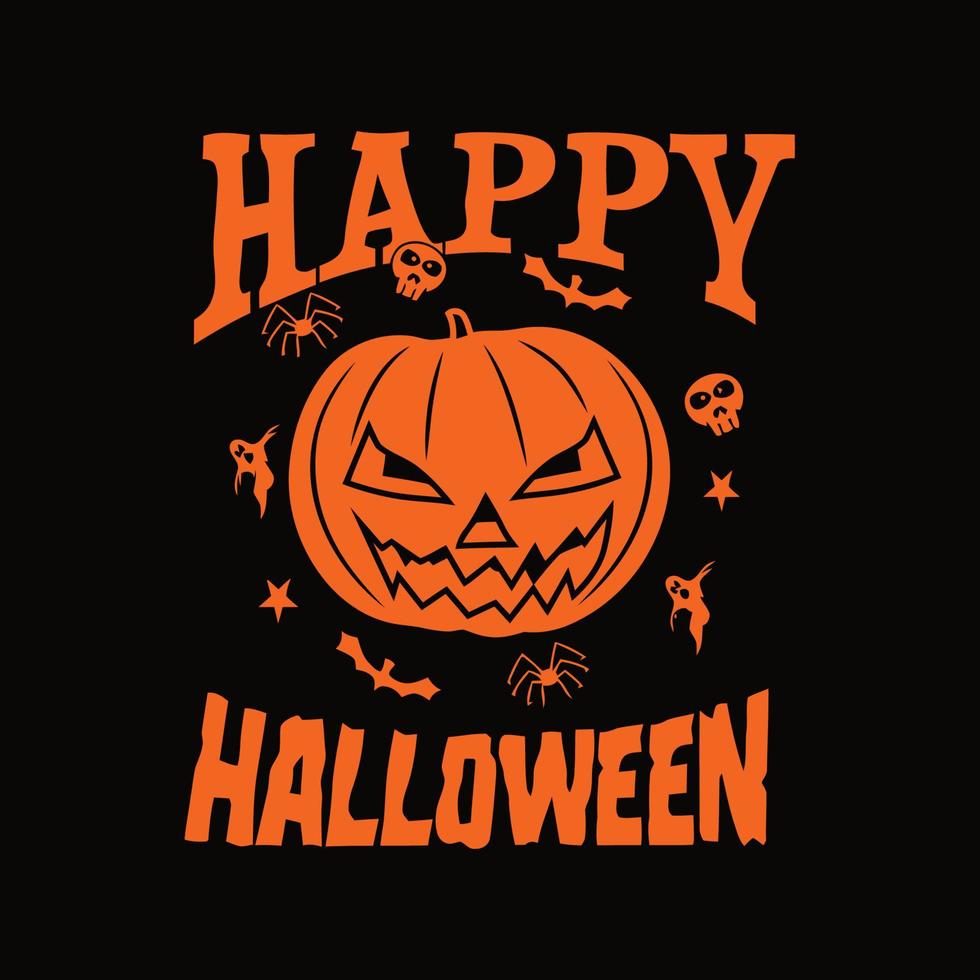 Happy Halloween Poster 7817757 Vector Art at Vecteezy