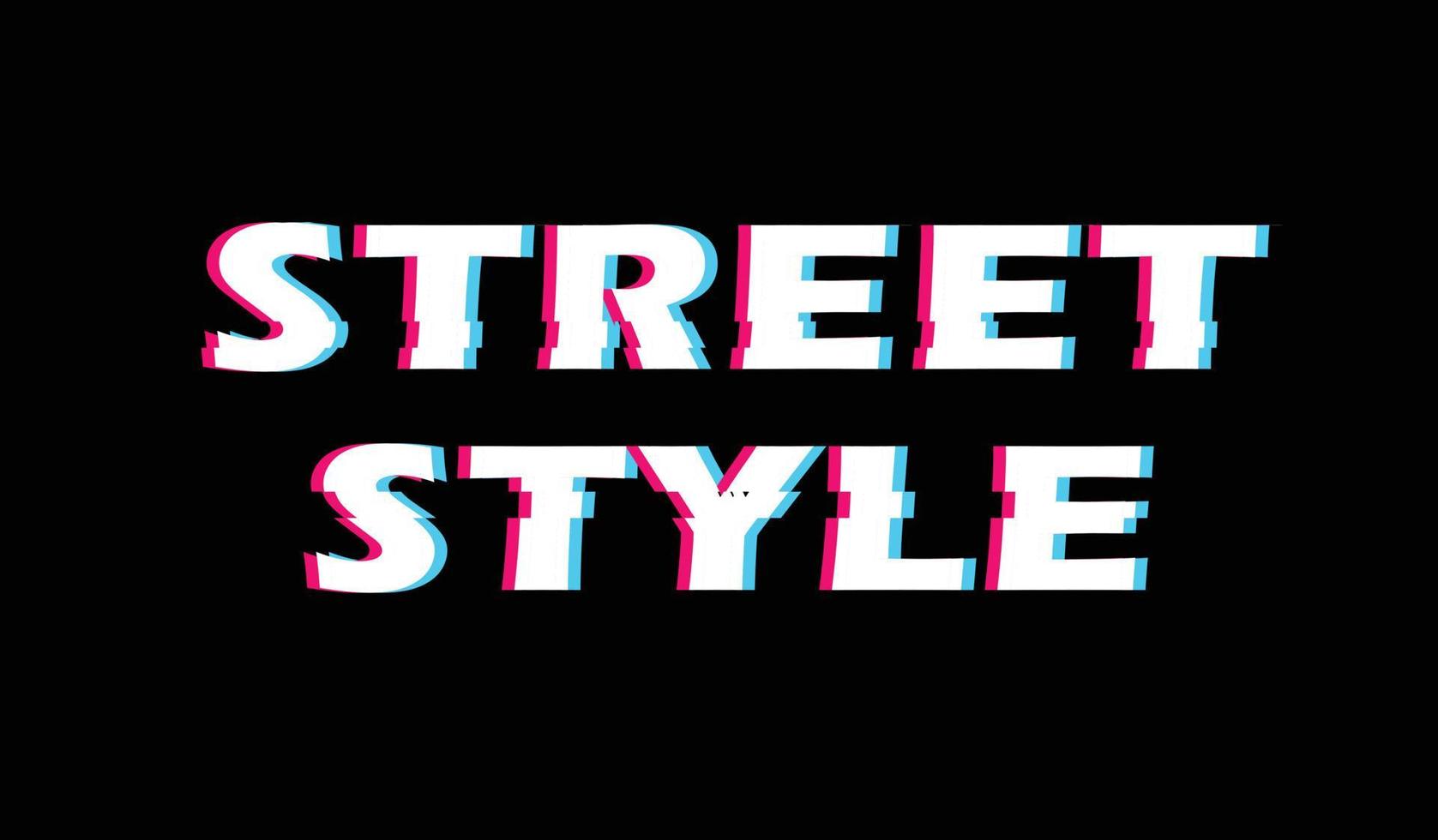 Text illustration for t-shirt or sticker. Street style vector