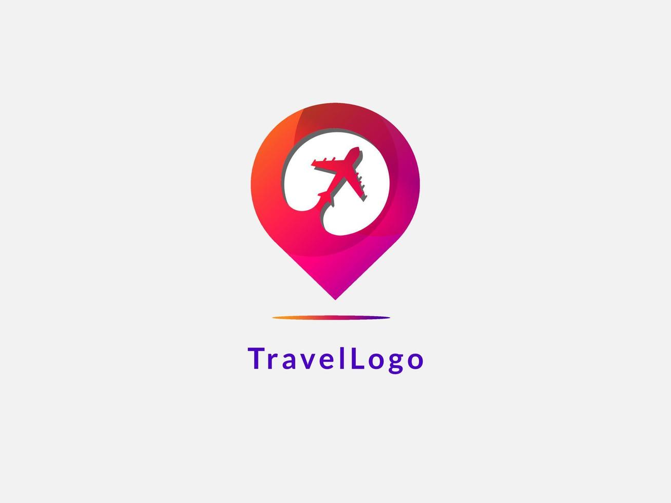 Travel logo design vector illustration