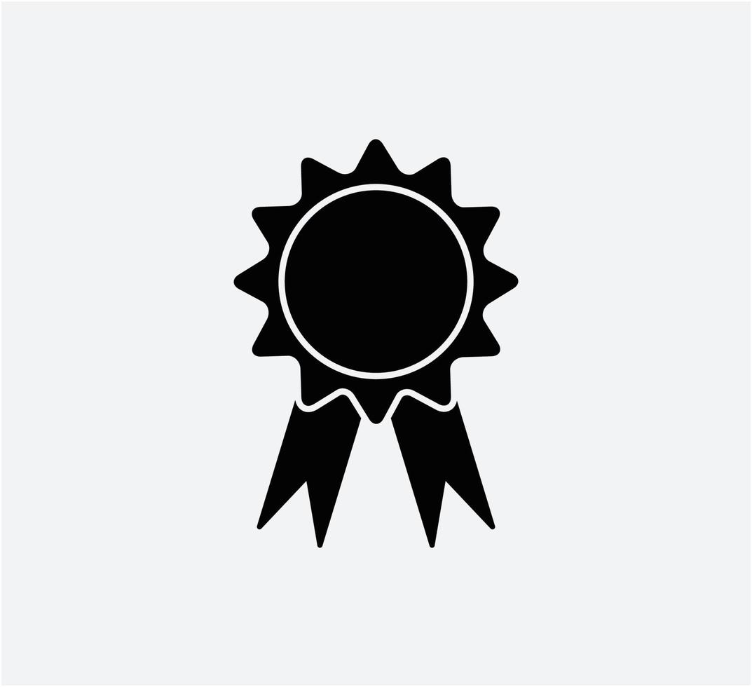 plantilla de diseño de logotipo de vector de icono de medalla