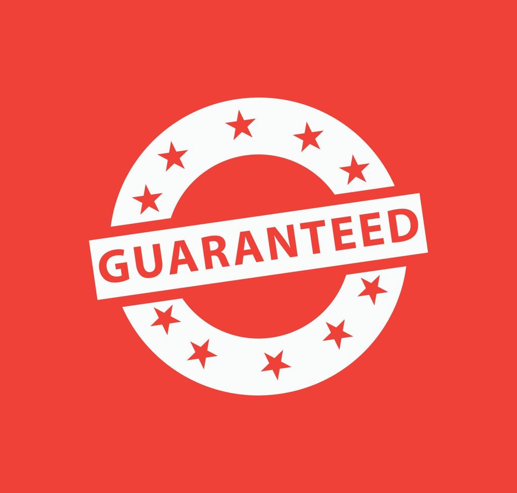 Guarantee icon vector logo design template