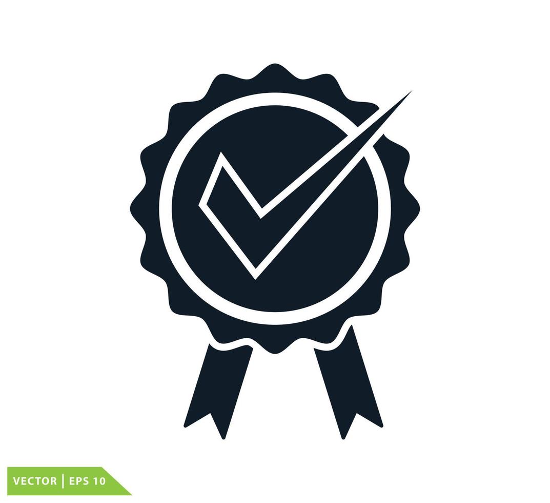 Medal icon vector logo design template
