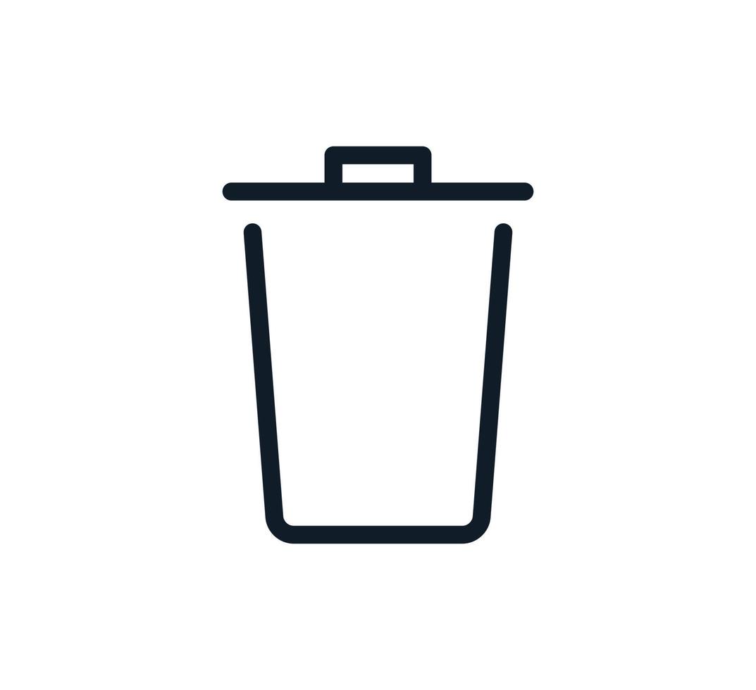 Recycle icon ,garbage icon vector logo design template