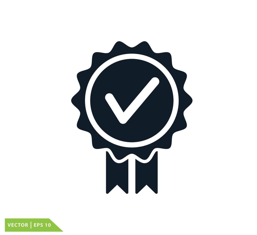 Medal icon vector logo design template