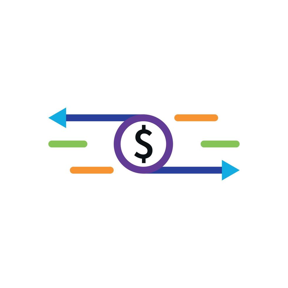 Money Exchange Icon Currency Exchange Conversion Icon vector