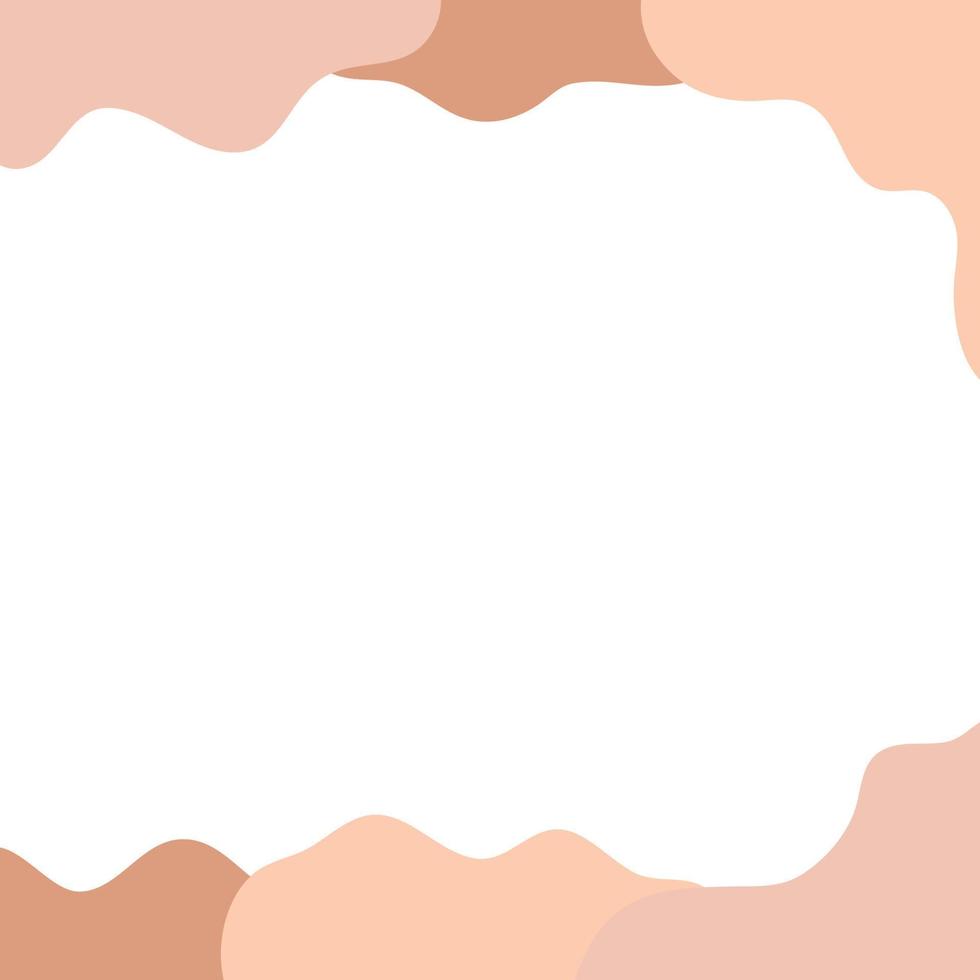 modern frame border for product or social media post vector