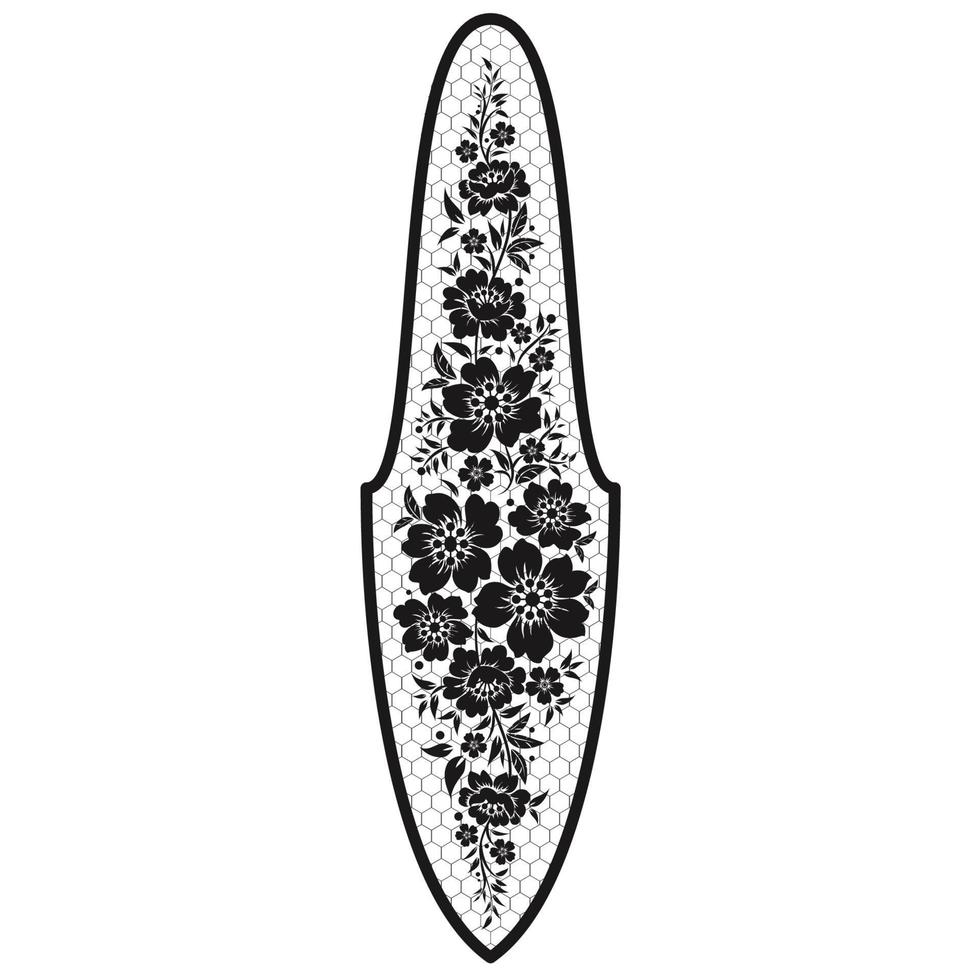 Flower pattern vector