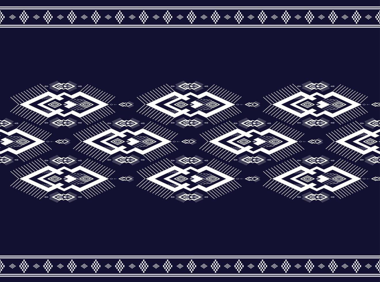 patrón étnico geométrico patrón de diseño tradicional utilizado para falda, alfombra, papel pintado, ropa, envoltura, batik, tela, ropa, moda, vector de fondo blanco de hoja y patrones de bordado de ilustración