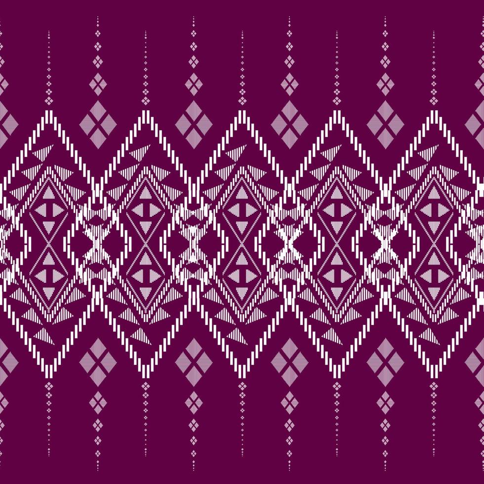 Beatiful of dark blue Geometric ethnic oriental ikat pattern traditional Design and used in background,carpet,wallpaper,clothing,wrapping,Batik,fabric,Vector illustration design vector