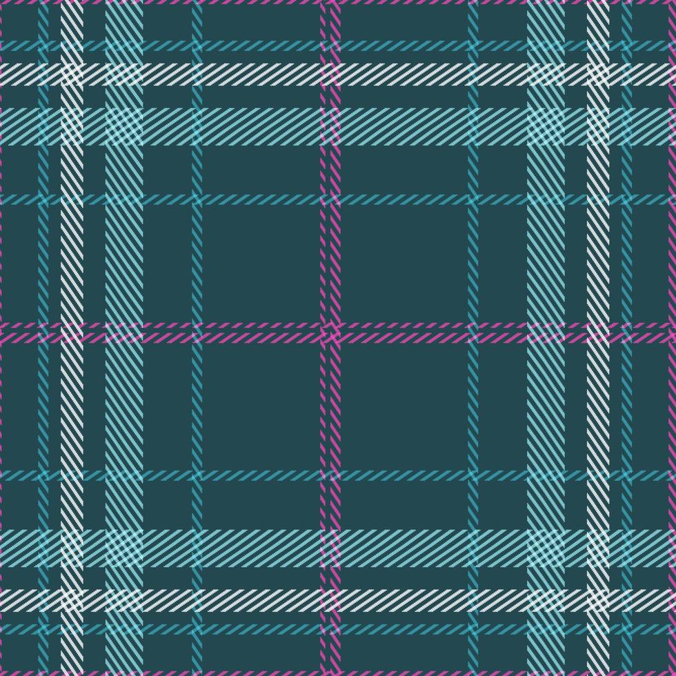 Plaid check patten in dark navy and blue and white and Seamless fabric texture print, Tartan scotland seamless plaid pattern vector and square geometric texture for textile