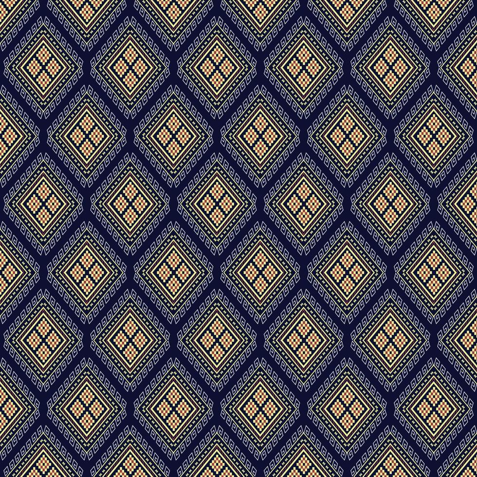 Rectangle Texture Geometric ethnic texture embroidery design for Sheet, bed, wallpaper, clothing,skirt,carpet,wallpaper,clothing,wrapping, sheet, Vector, illustration Texture design vector