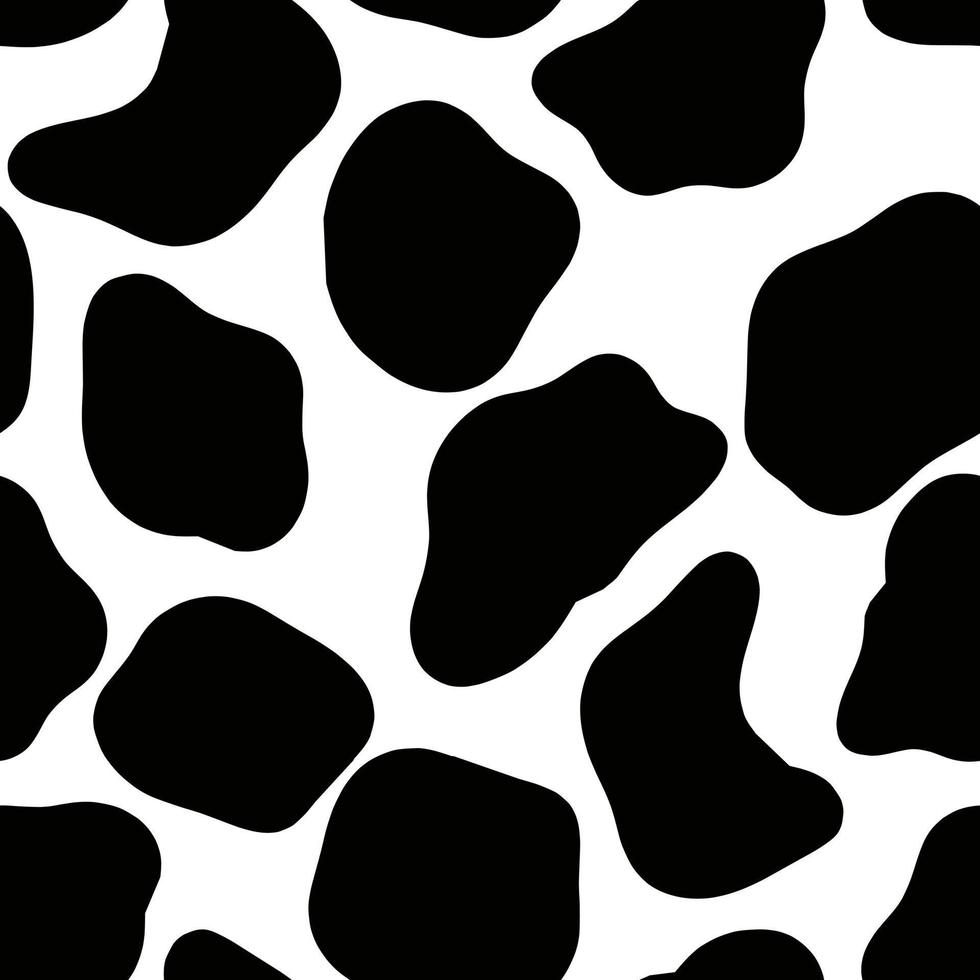 Like a cow camouflages seamless pattern vector