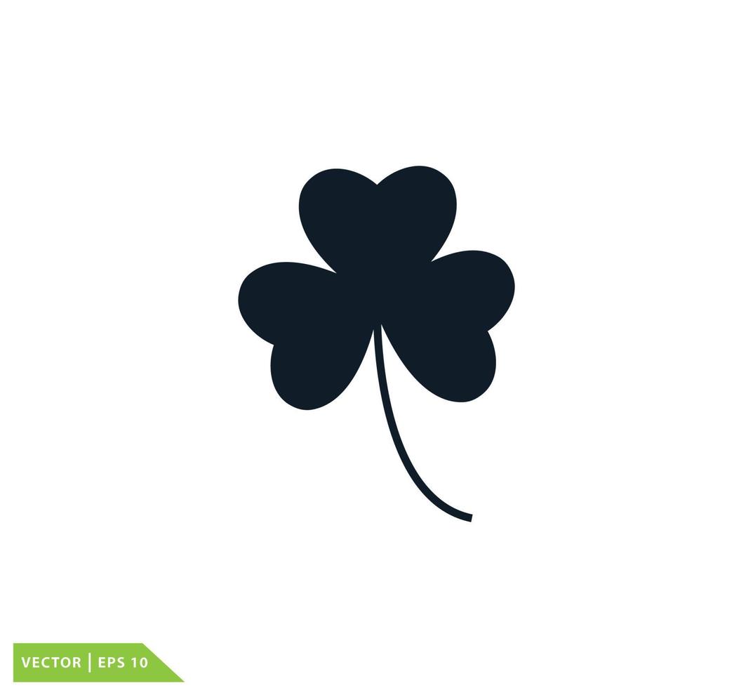 Clover icon vector logo design template