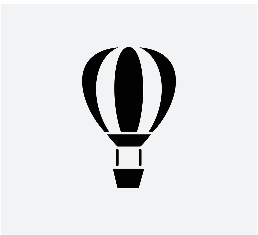 Balloon icon vector logo design template