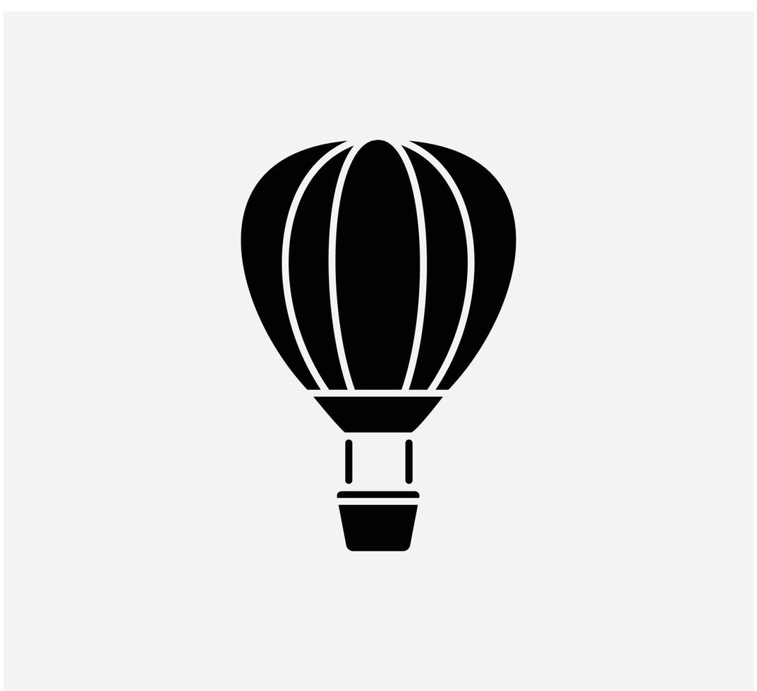 Balloon icon vector logo design template