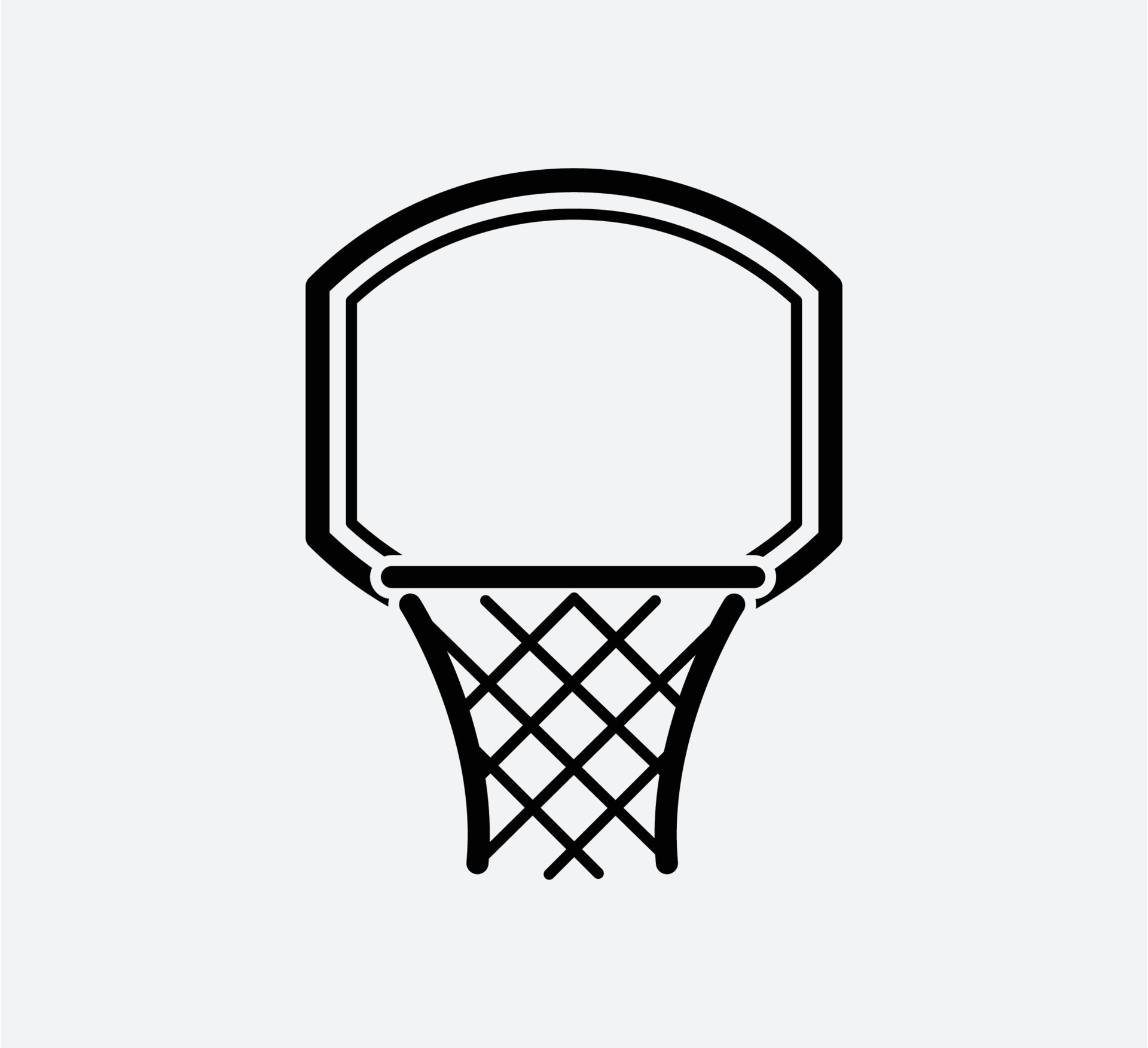 Basketball Net Logo Vector Art, Icons, and Graphics for Free Download