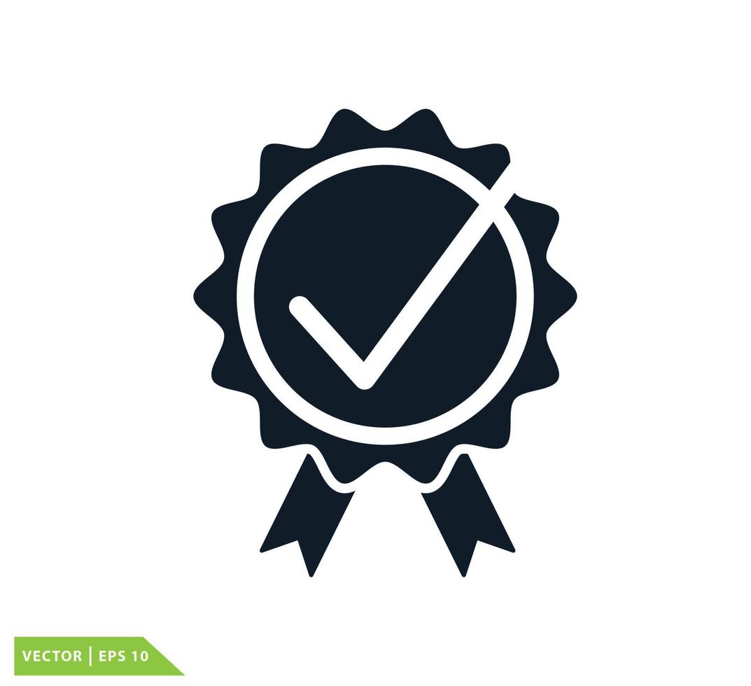 Medal icon vector logo design template