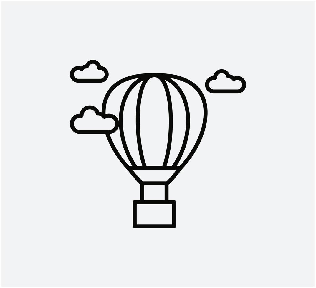plantilla de diseño de logotipo de vector de icono de globo
