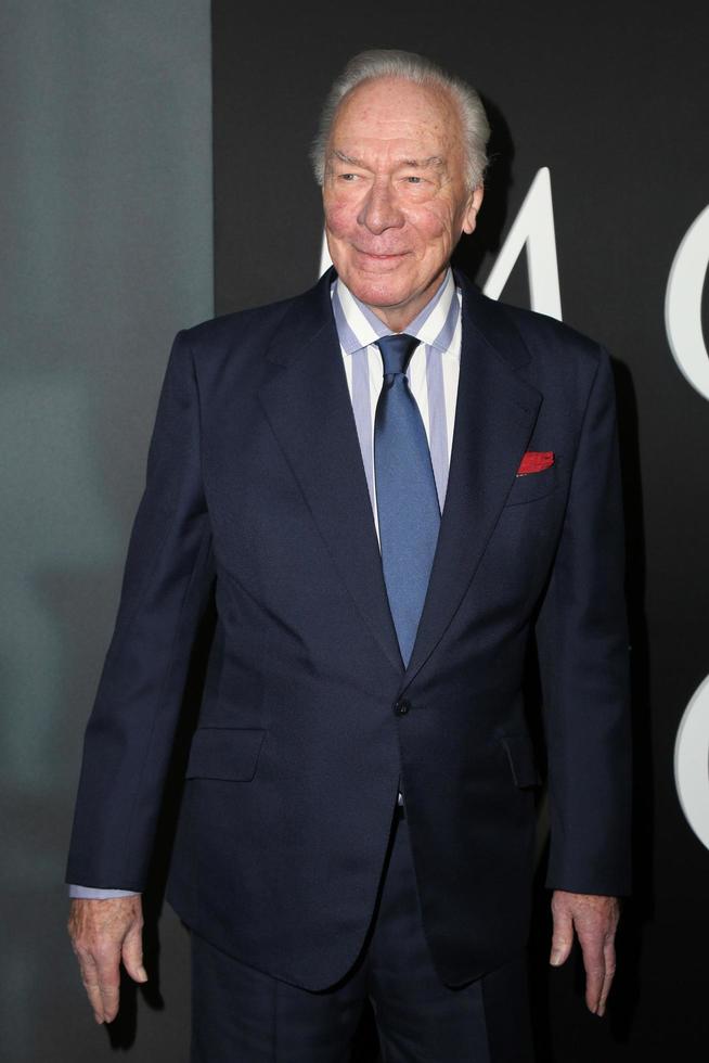 LOS ANGELES, DEC 18 - Christopher Plummer at the All the Money in the World Premiere at the Samuel Goldwyn Theater on December 18, 2017 in Beverly Hills, CA photo
