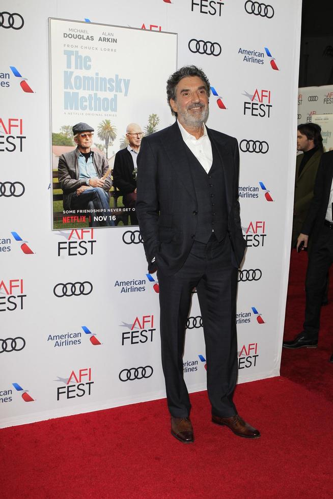 LOS ANGELES, NOV 10 - Chuck Lorre at the AFI FEST 2018, The Kaminsky Method at the TCL Chinese Theater IMAX on November 10, 2018 in Los Angeles, CA photo