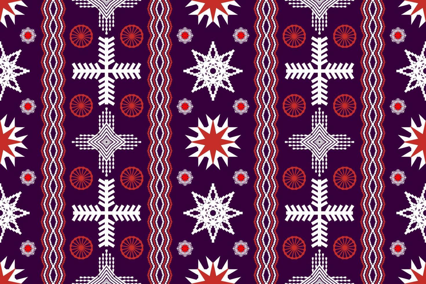 patrón de arte tradicional oriental étnico geométrico.figura estilo de bordado tribal.diseño para fondo, papel tapiz, ropa, envoltura, tela, elemento, ilustración vectorial. vector