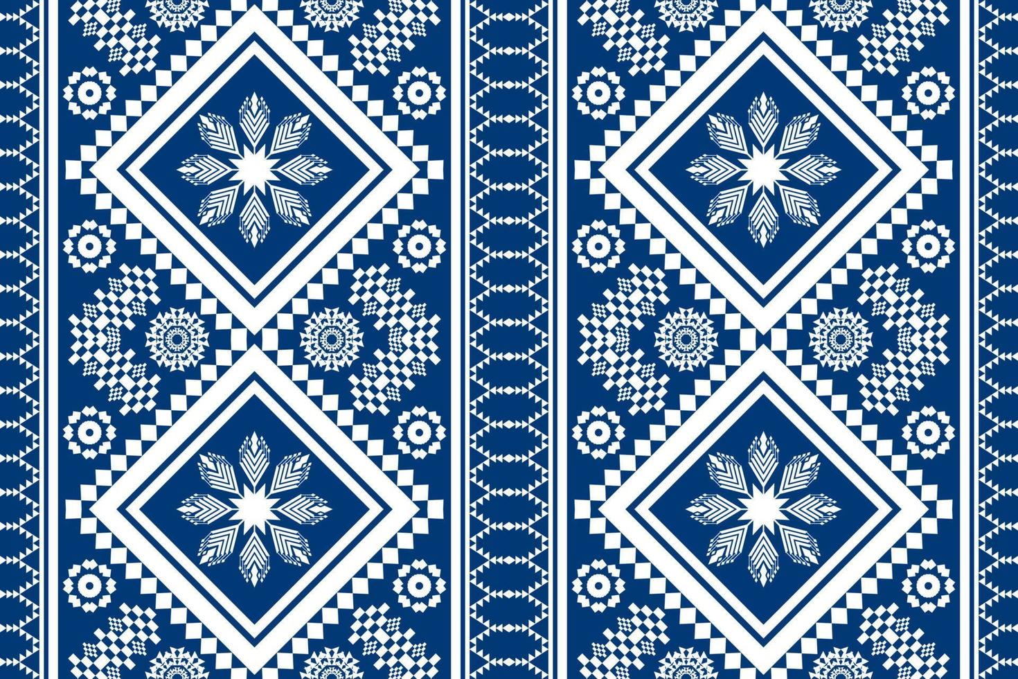 Geometric ethnic oriental traditional art pattern.Figure tribal embroidery style.Design for background,wallpaper,clothing,wrapping,fabric,element,,vector illustration. vector