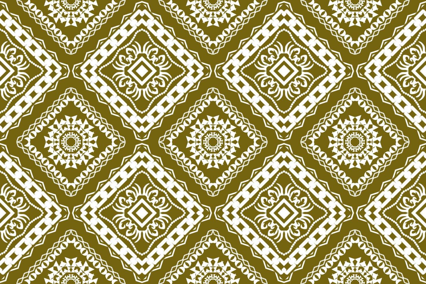 Geometric ethnic oriental traditional art pattern.Figure tribal embroidery style.Design for background,wallpaper,clothing,wrapping,fabric,element,,vector illustration. vector