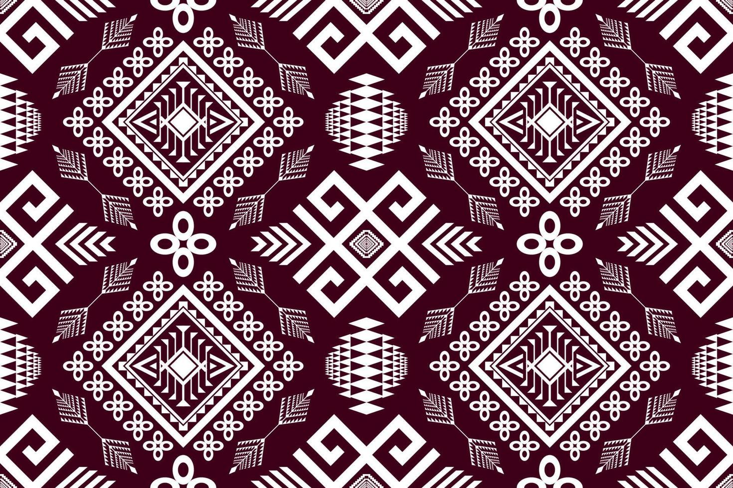 Geometric ethnic oriental traditional pattern.Figure tribal embroidery style.Design for background,wallpaper,clothing,wrapping,fabric,vector illustration vector