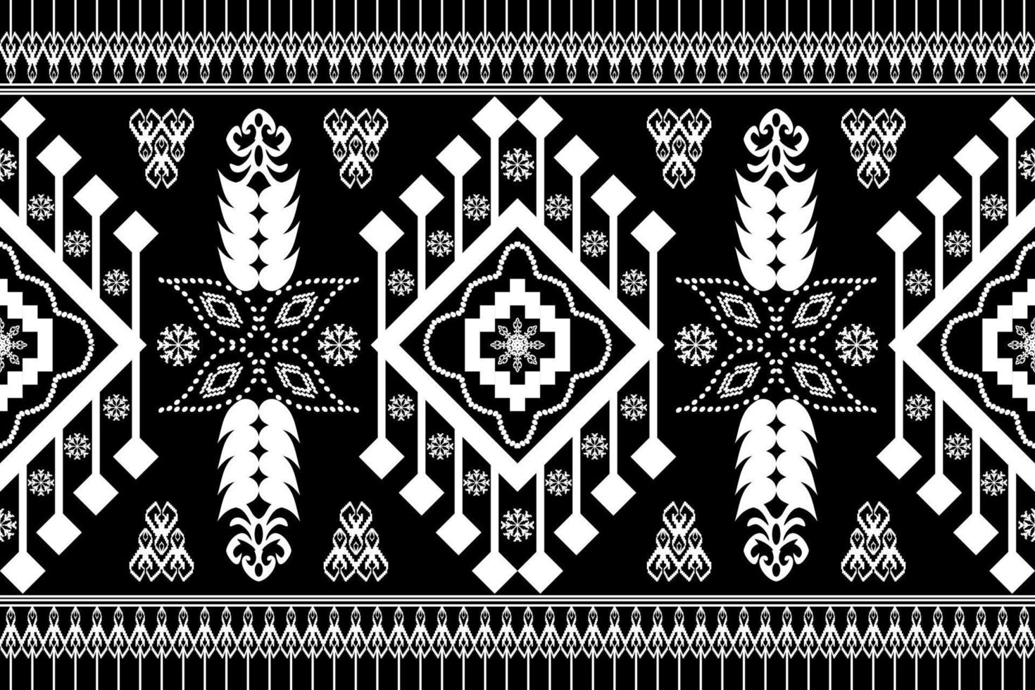 Geometric ethnic oriental traditional pattern.Figure tribal embroidery style.Design for background,wallpaper,clothing,wrapping,fabric,vector illustration vector