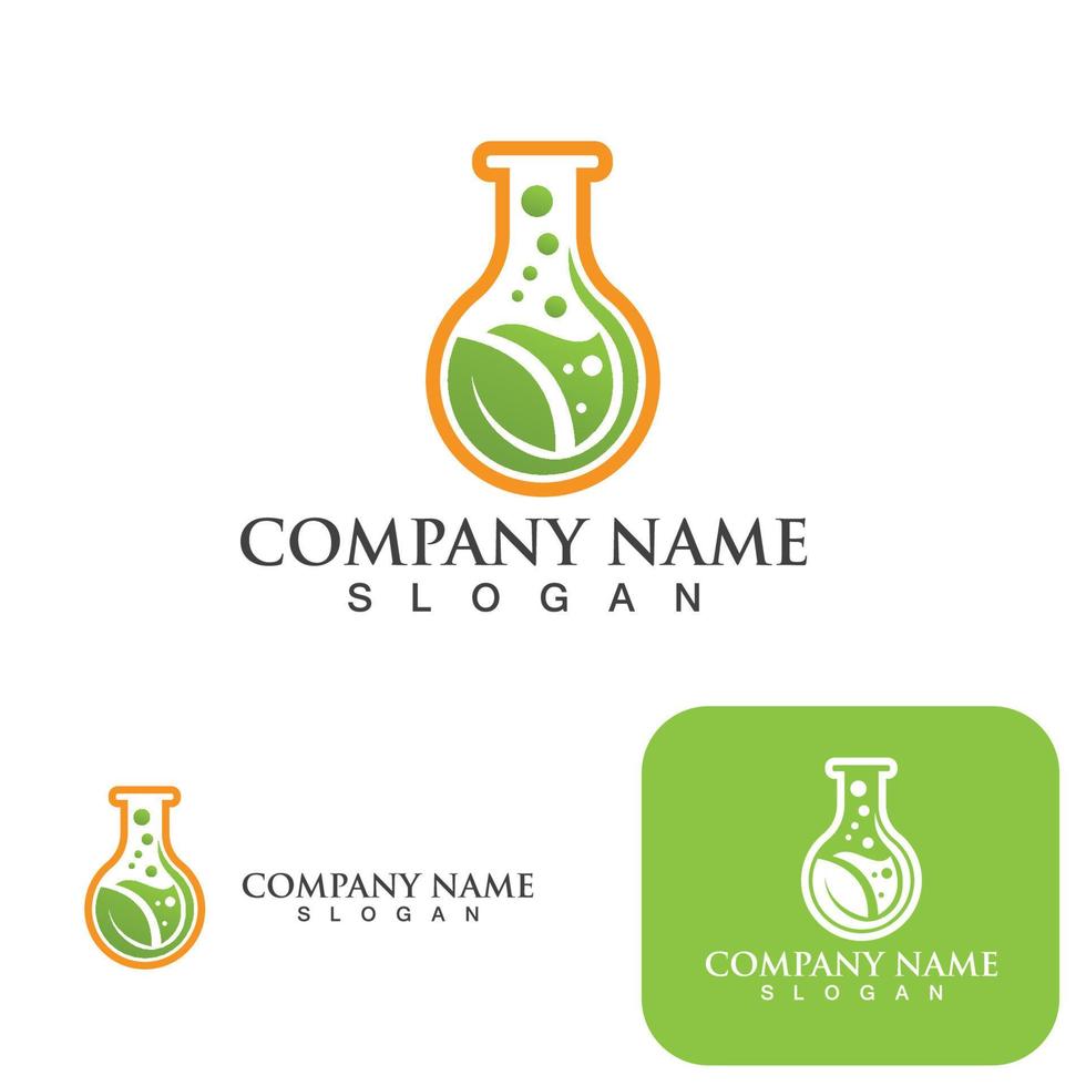 Lab icon template vector illustration