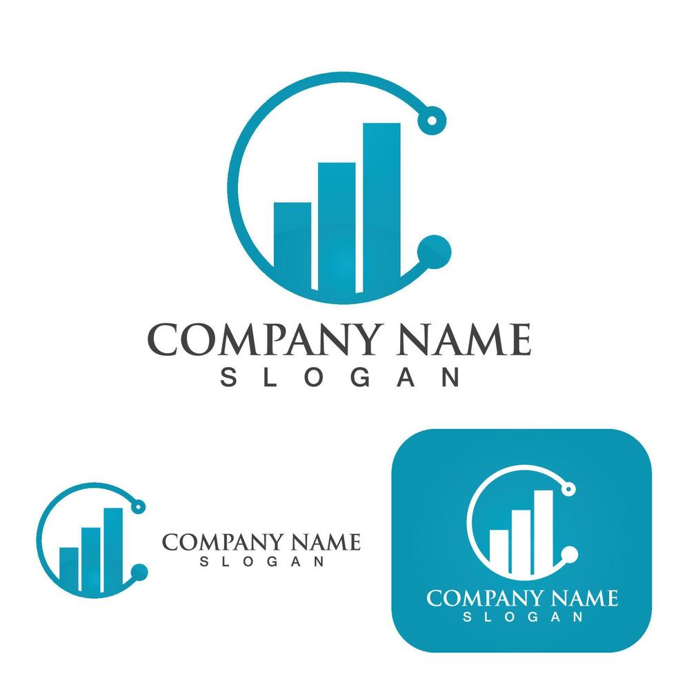 Business Finance Logo template vector