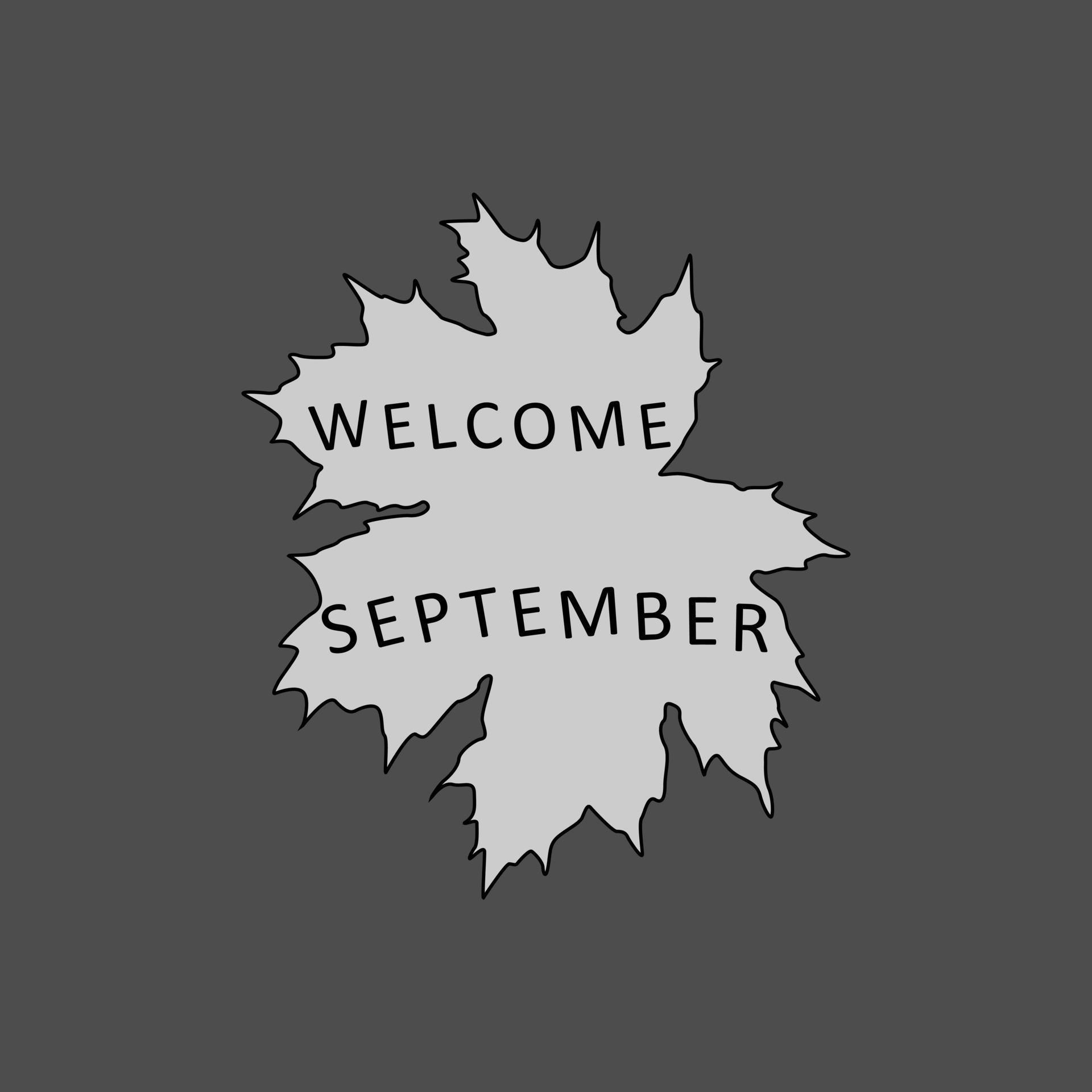 September vector for greeting new moon 7823385 Vector Art at