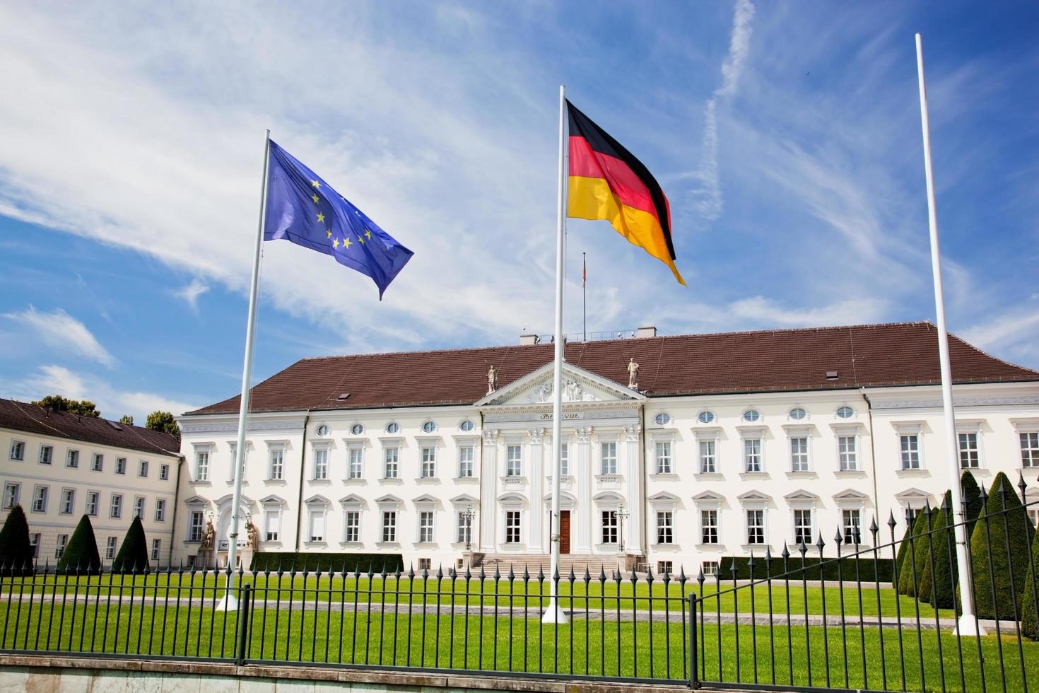 Berlin, Germany, 2022 - Schloss Bellevue. Presidential palace, Berlin, Germany photo