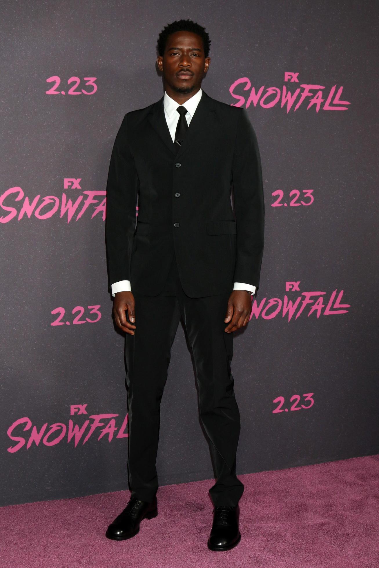 LOS ANGELES, FEB 17 - Damson Idris at the Snowfall Season 5 Premiere at