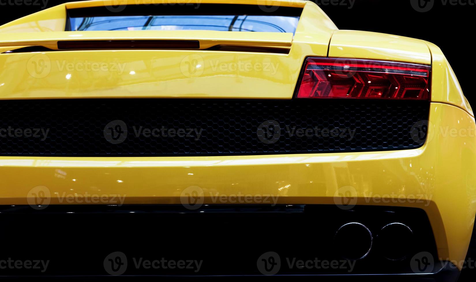 Modern fast car close-up background. Luxury, expensive photo