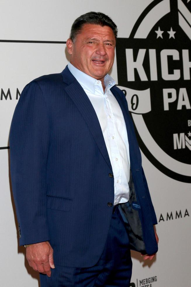 LOS ANGELES, FEB 9 - Coach Ed Orgerno at the Merging Vets and Players Charity Super Bowl Kick, Off Benefit at Academy LA Nightclub on February 9, 2022  in Los Angeles, CA photo