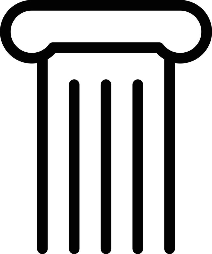 piller vector illustration on a background.Premium quality symbols.vector icons for concept and graphic design.