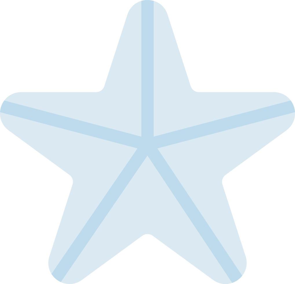 ilustración vectorial de estrellas de mar en un fondo. símbolos de calidad premium. iconos vectoriales para concepto y diseño gráfico. vector