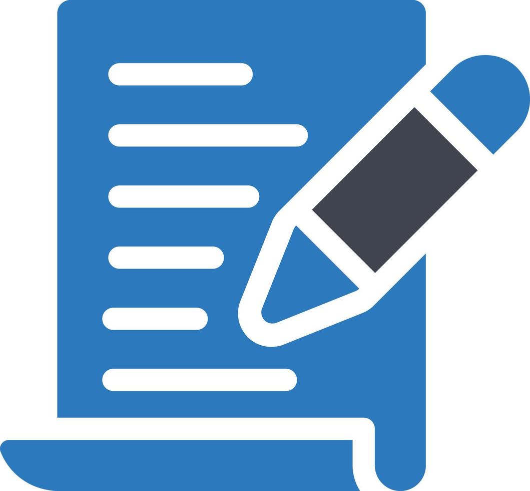 write document vector illustration on a background.Premium quality symbols.vector icons for concept and graphic design.