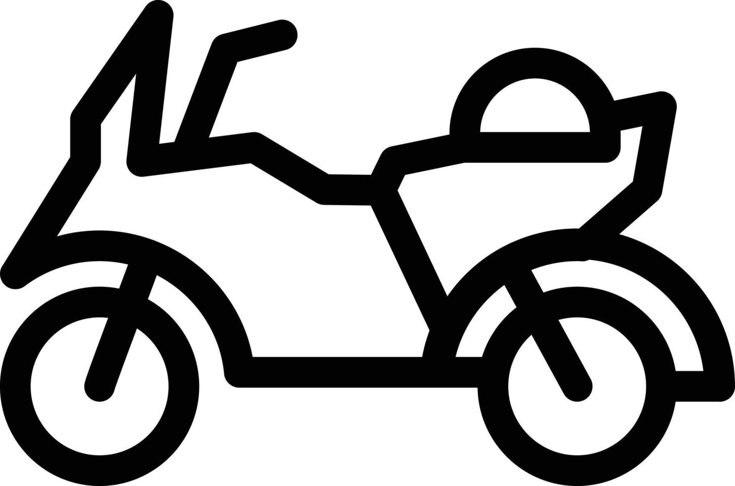 motorbike vector illustration on a background.Premium quality symbols.vector icons for concept and graphic design.