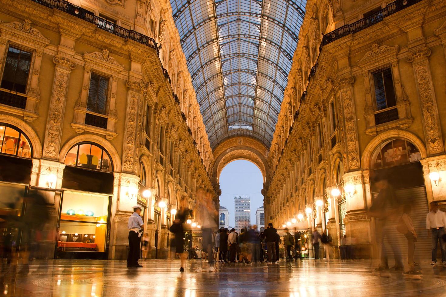Milan, Italy, 2022 - Vittorio Emanuele II Gallery. Milan, Italy photo
