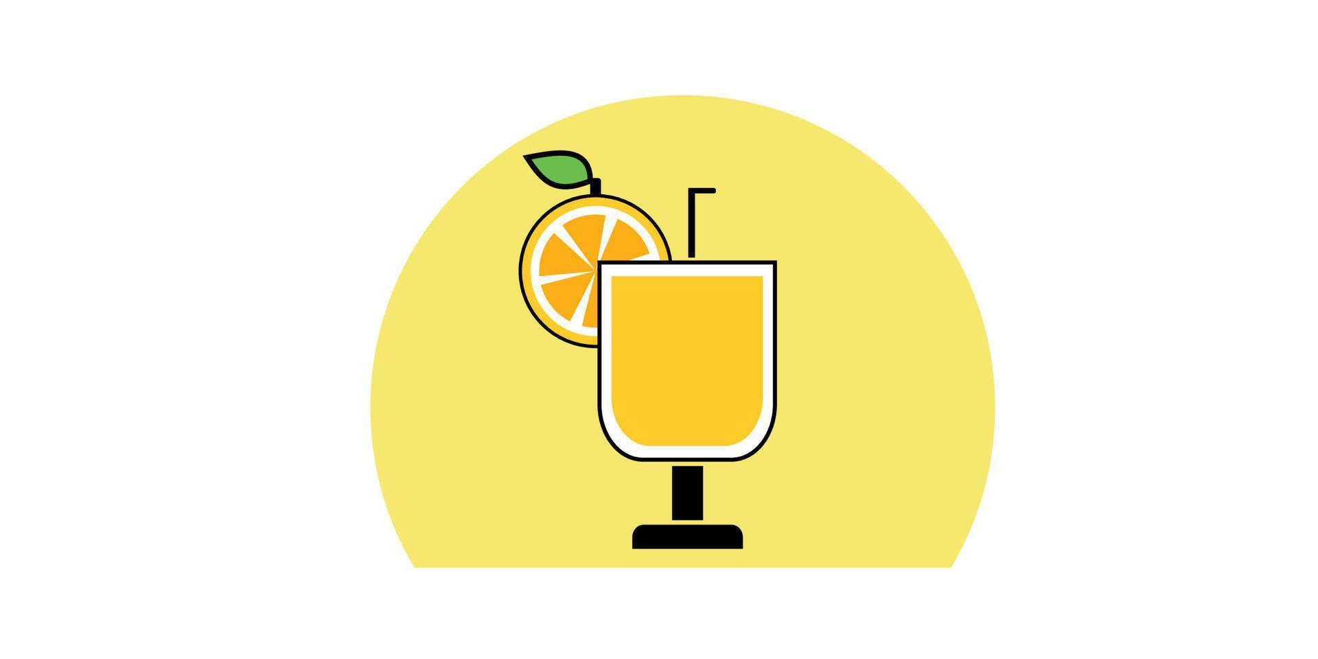 juice glass vector