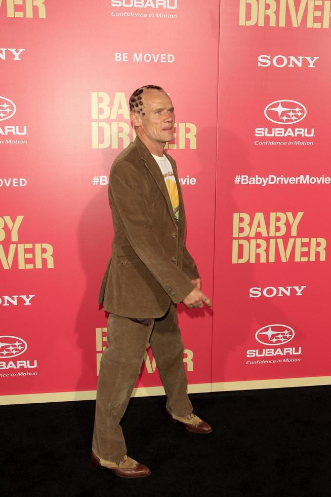 LOS ANGELES, JUN 14 - Flea aka Michael Peter Balzary at the Baby Driver Premiere at the The Theater at Ace Hotel on June 14, 2017 in Los Angeles, CA photo