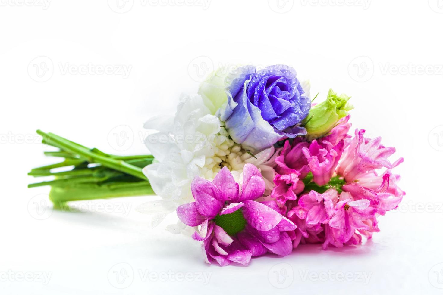 Bouquet of fresh spring flowers. photo