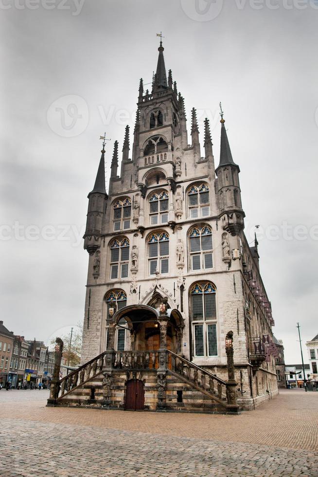 The sculpture in Gouda, Netherlands photo