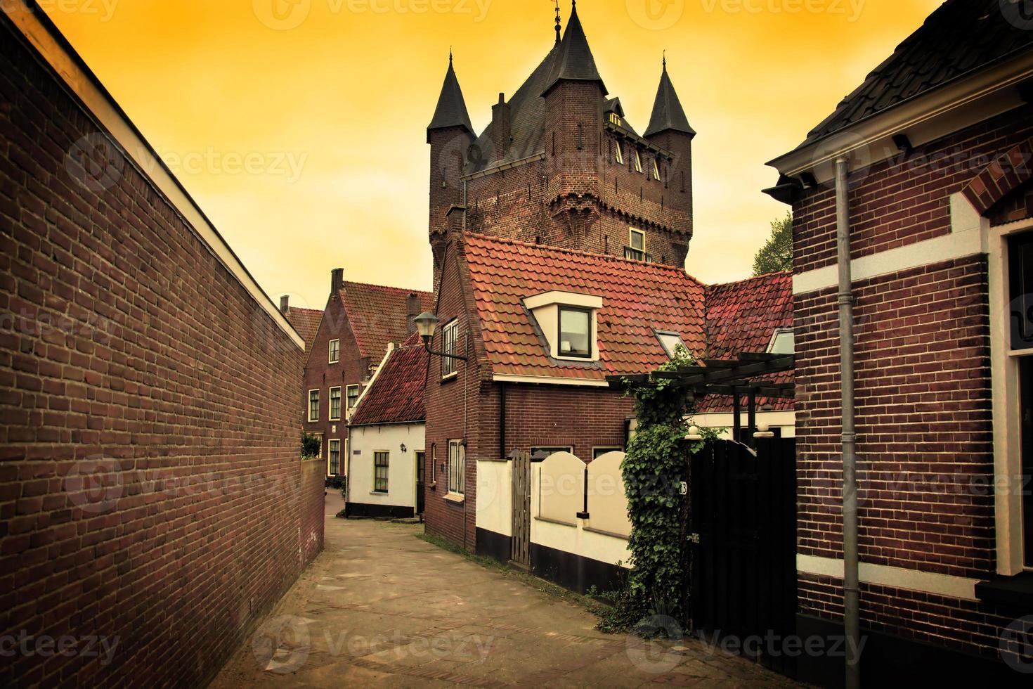 la arquitectura histórica en holanda foto